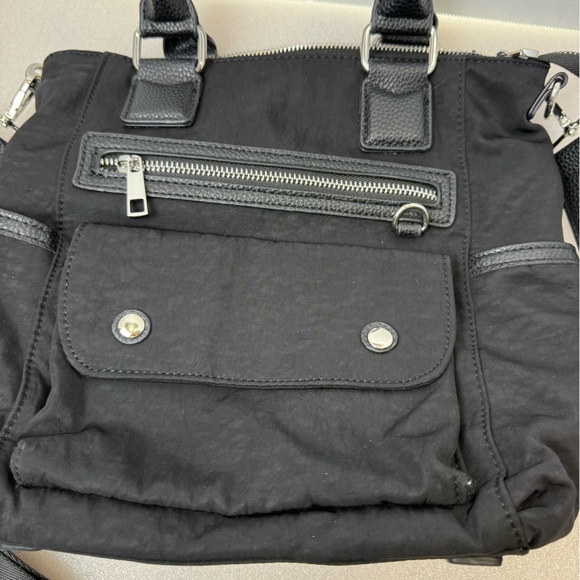 Martha Stewart Medium Black NylonHandbag/Crossbody Bag - Picture 3 of 6